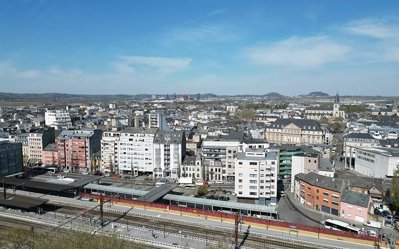 Isolation phonique à Esch-sur-Alzette — vue de la ville